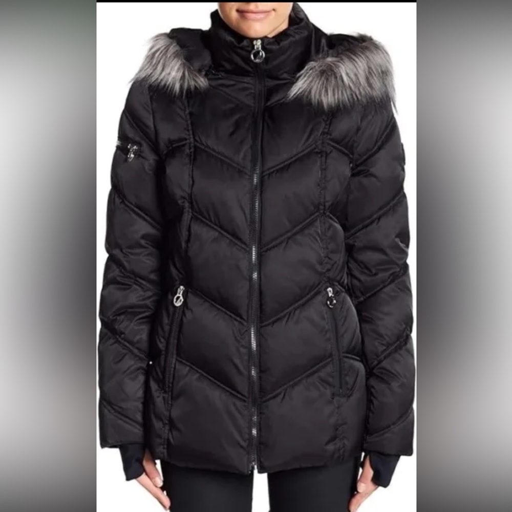 Nautica Puffer Jacket Water Resistant Large